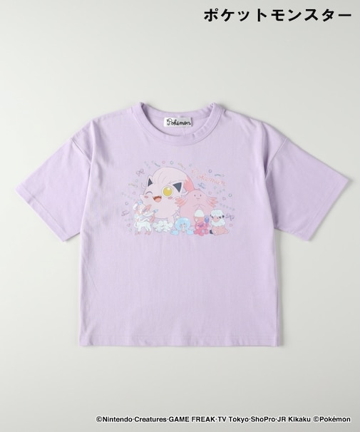 「ポケットモンスター」プリントTシャツ