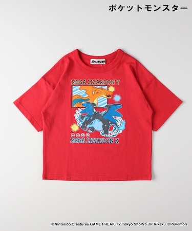 「ポケットモンスター」プリントTシャツ
