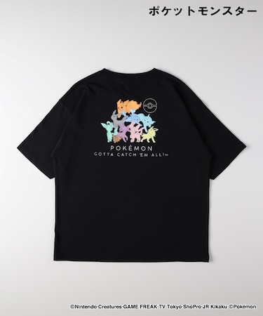 「ポケットモンスター」プリントTシャツ