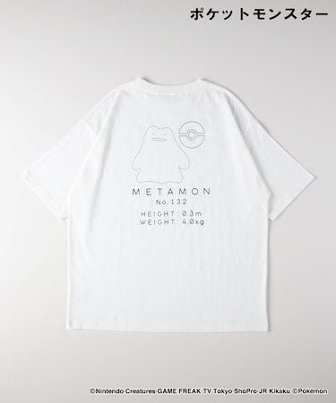 「ポケットモンスター」プリントTシャツ