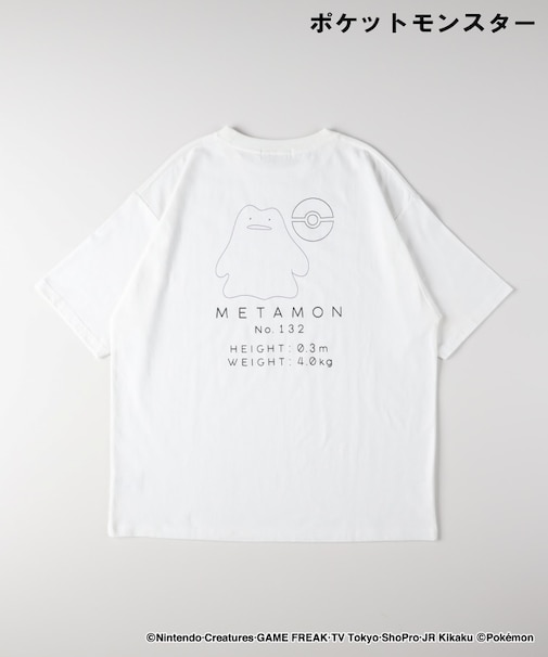 「ポケットモンスター」プリントTシャツ