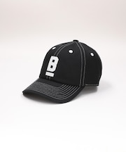 BACK NUMBER(バックナンバー)コットンツイル配色ステッチBロゴキャップ