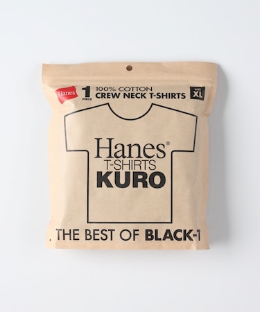 【S～XLサイズ】KURO クルーネック半袖Tシャツ