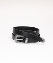 BACK NUMBER(バックナンバー)34mmレザーナローロングベルト