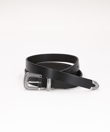 BACK NUMBER(バックナンバー)３４ｍｍレザーナローロングベルト