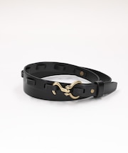 BACK NUMBER(バックナンバー)２３ｍｍレザーフックバックルベルト