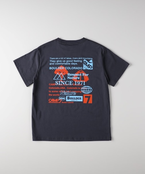 CAMP7(キャンプ7)プリントTシャツ