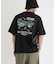 「CAMP7」手書き風バックプリントTシャツ