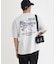 「CAMP7」手書き風バックプリントTシャツ