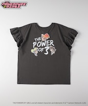【パワーパフガールズ】袖フリルTシャツ