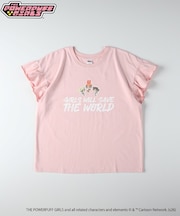 【パワーパフガールズ】袖フリルTシャツ