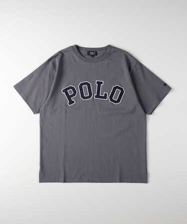 ツイルワッペンロゴTシャツ