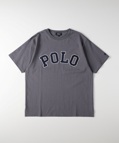 ツイルワッペンロゴTシャツ