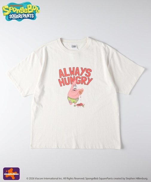 【スポンジ・ボブ】プリントTシャツ(親子リンク)