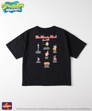 【スポンジ・ボブ】プリントTシャツ(親子リンク)