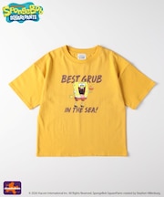 【スポンジ・ボブ】プリントTシャツ（親子リンク）