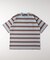 マルチボーダークルーネックTシャツ