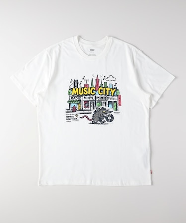 プリントTシャツ/リラックスフィット
