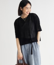 ベロア半袖Tシャツ