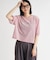 ベロア半袖Tシャツ