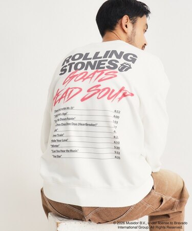【The Rolling Stones 】 プリントスウェット