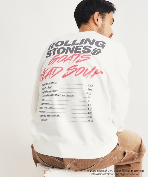 【The Rolling Stones 】 プリントスウェット