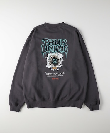 《店舗人気アイテム》Philip Lumbang クルーネックスウェット