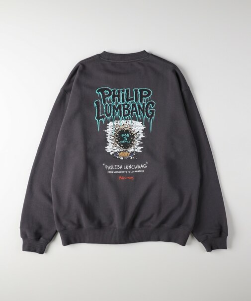 《店舗人気アイテム》Philip Lumbang クルーネックスウェット