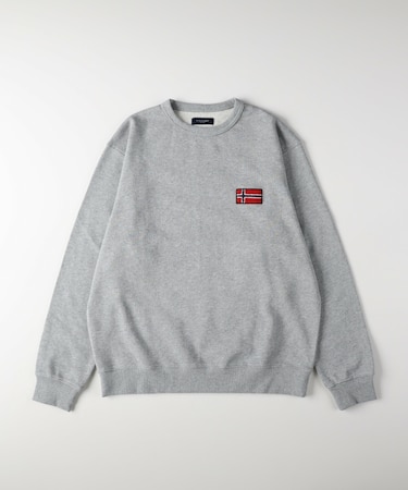 サガラ刺繍スウェット