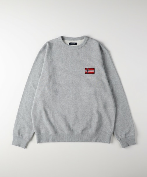サガラ刺繍スウェット