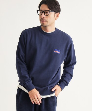 サガラ刺繍スウェット