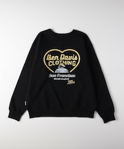 BEN DAVIS バック刺繍スウェットプルオーバー