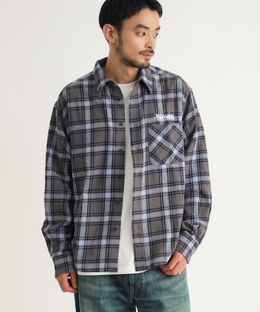 Philip Lumbang チェックシャツ