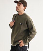 CAMP7 ダンボールクルーネックスウェット