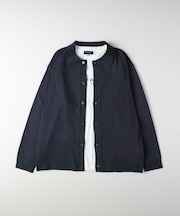 シャツカーディガンアンサンブル