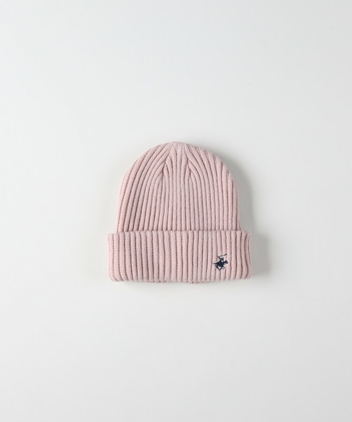 BEVERLY HILLS POLO CLUB　ワンポイント刺繍リブニットワッチ