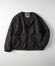 CAMP7 中綿ノーカラージャケット