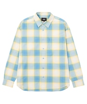 OG LOGO OMBRE PLAID L/S SHIRT
