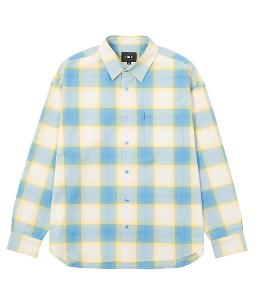 OG LOGO OMBRE PLAID L/S SHIRT