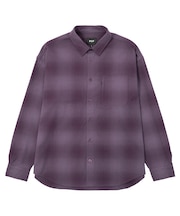 OG LOGO OMBRE PLAID L/S SHIRT