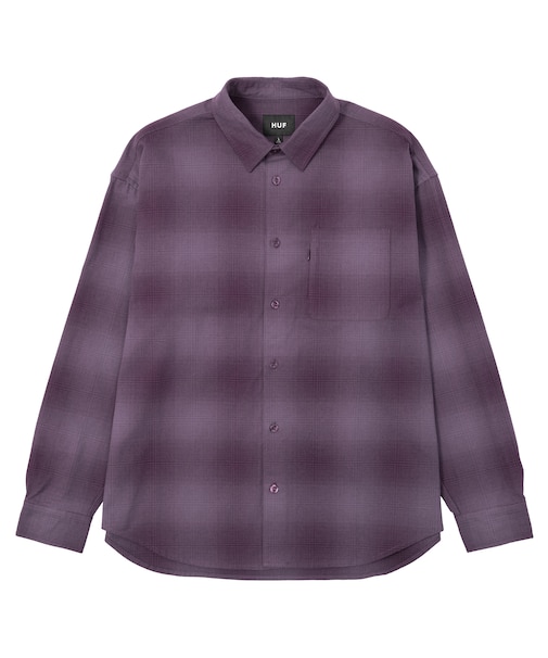 OG LOGO OMBRE PLAID L/S SHIRT