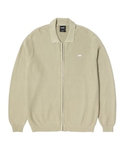 ANTON ZIP OVERDYED SWEATER