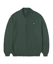 ANTON ZIP OVERDYED SWEATER