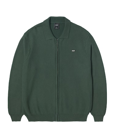ANTON ZIP OVERDYED SWEATER