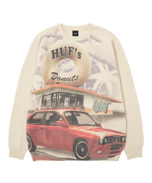 DRIVE THRU CREW SWEATER
