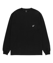 SCRIPT POCKET L/S TEE