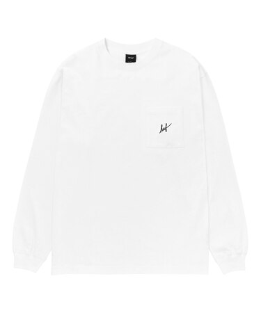 SCRIPT POCKET L/S TEE