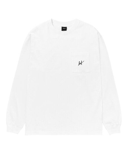 SCRIPT POCKET L/S TEE