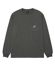 OD SCRIPT POCKET L/S TEE