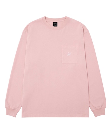 OD SCRIPT POCKET L/S TEE